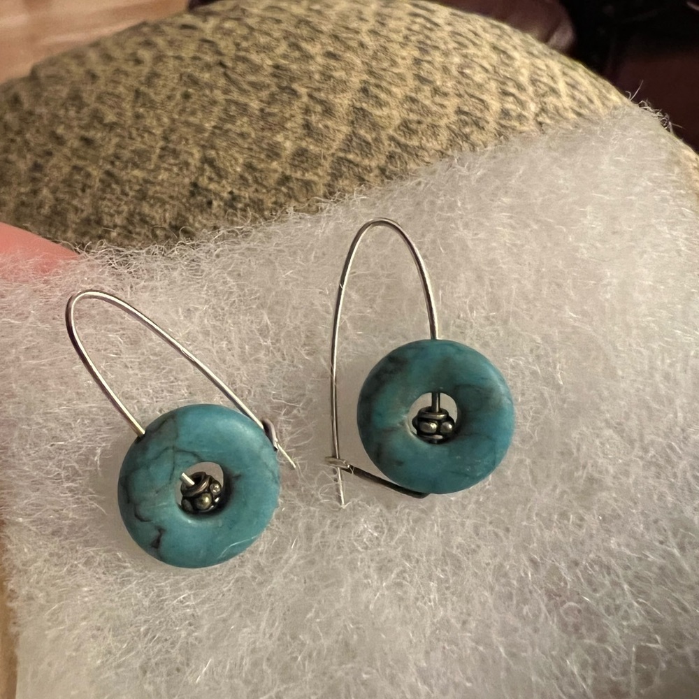 Semi precious earrings